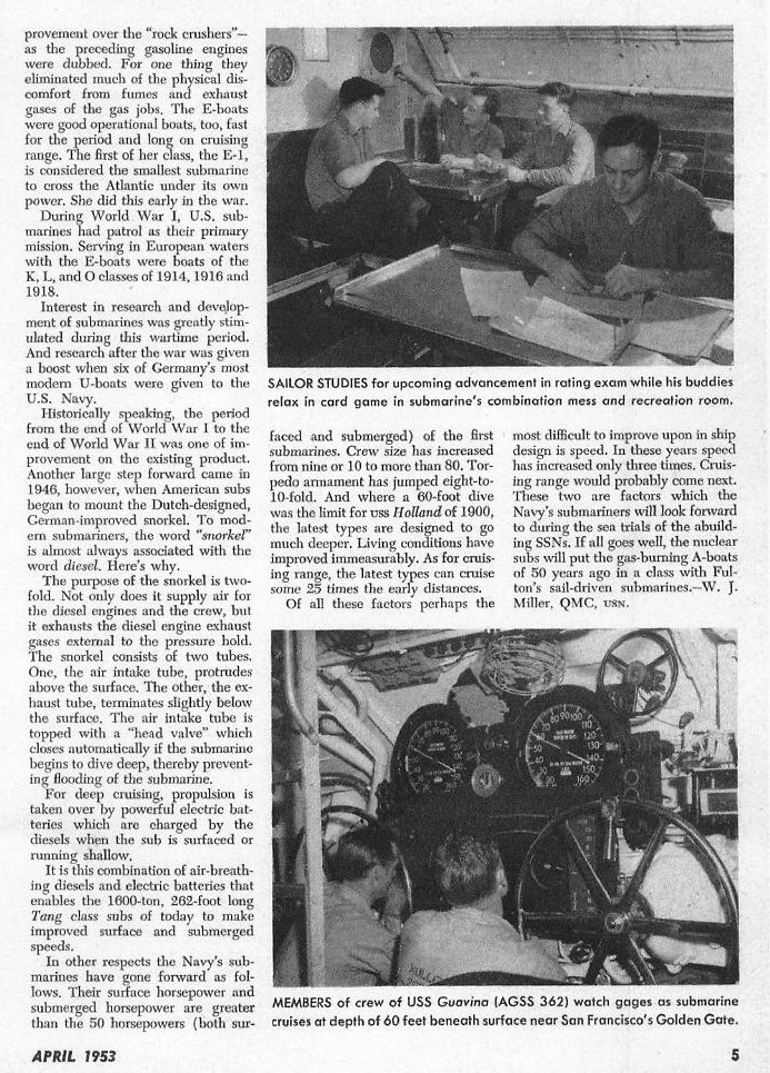 Atomic Age Goes Beneath the Surface article — p. 5