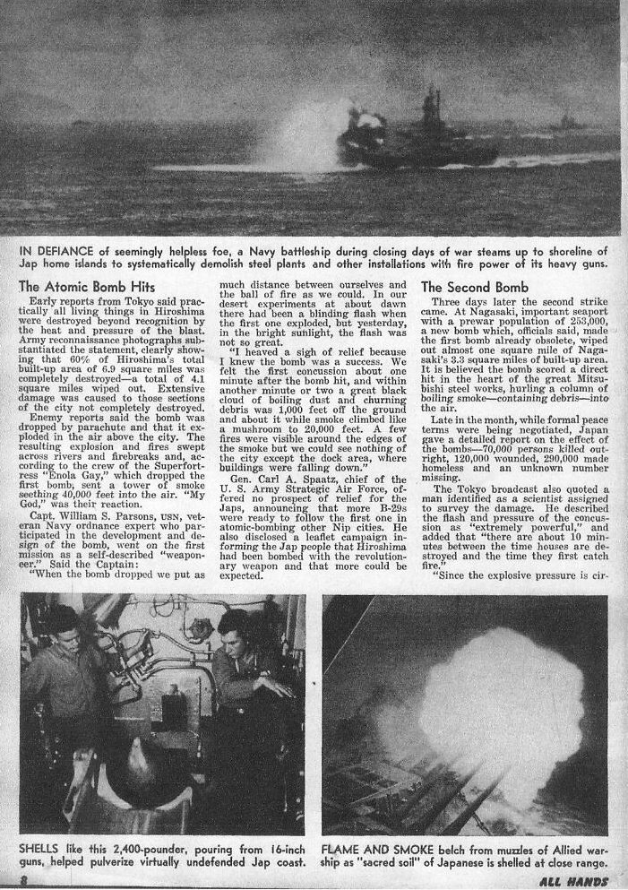 Final Victory Is Ours — All Hands September 1945, p. 8