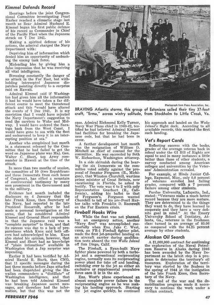The Month's News p.47