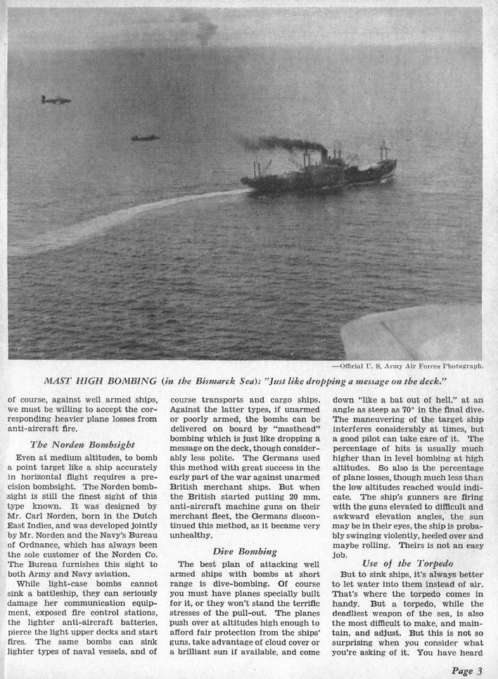 The Role of Naval Ordnance in War — All Hands May 1943, p. 3