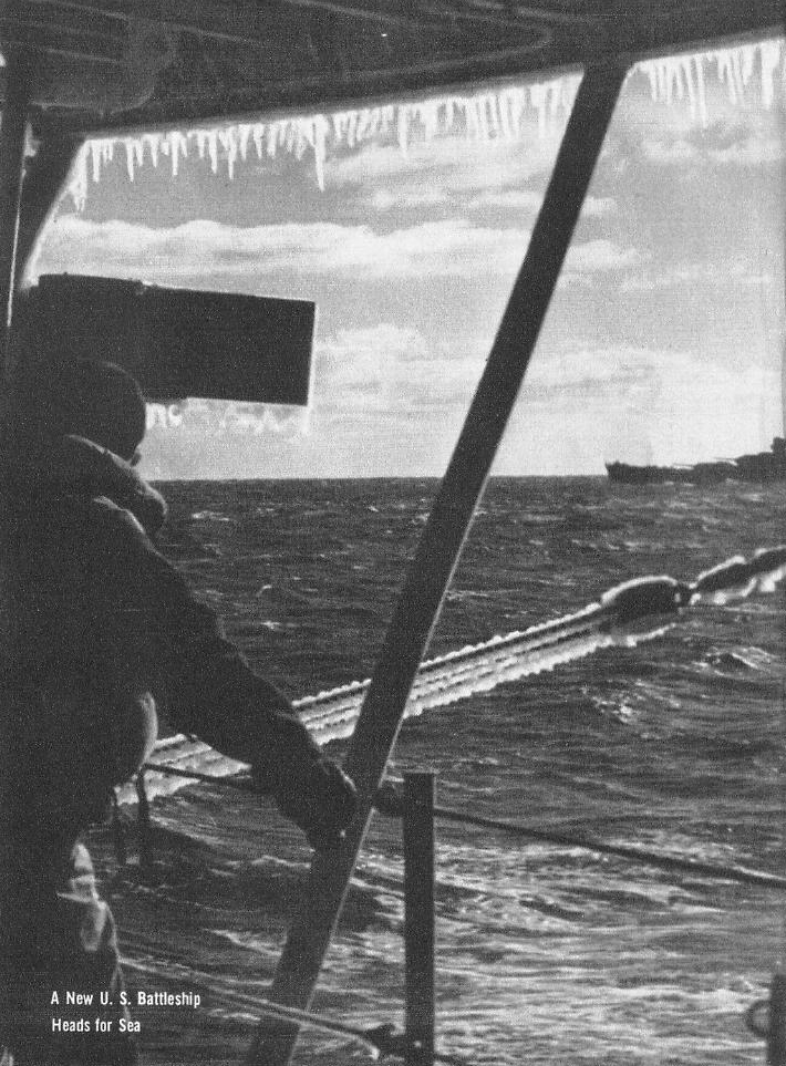 New US Battleship document page 1, March 1943