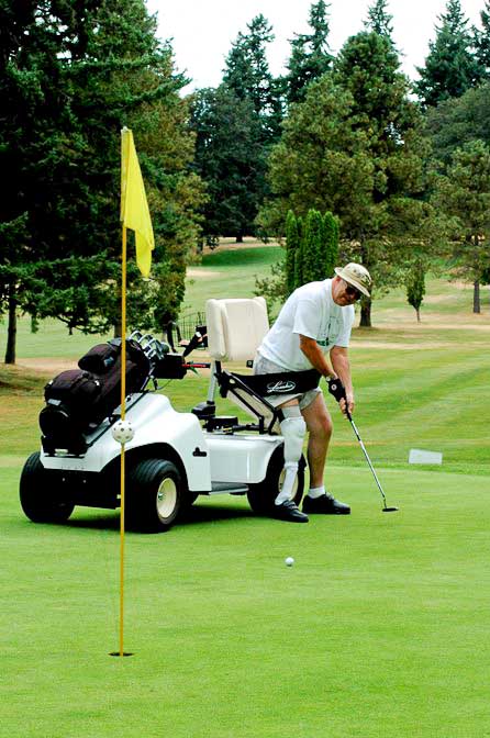 Veteran golfer