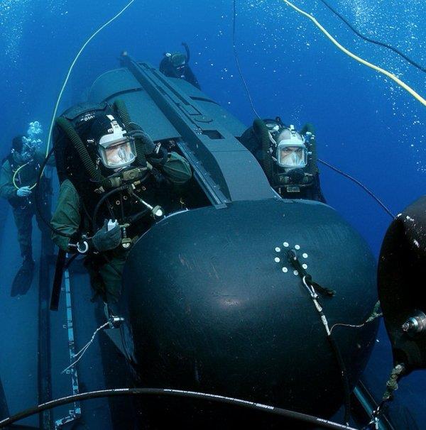 Ohio-class ballistic missile submarine photograph