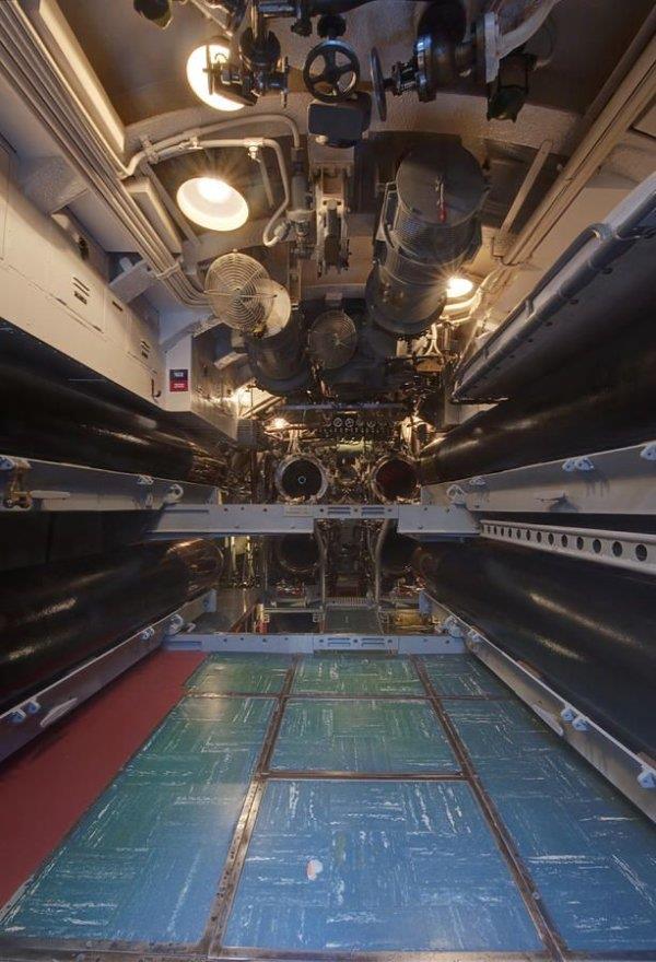 Ohio-class ballistic missile submarine photograph