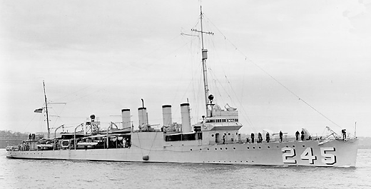 USS Reuben James DD-245