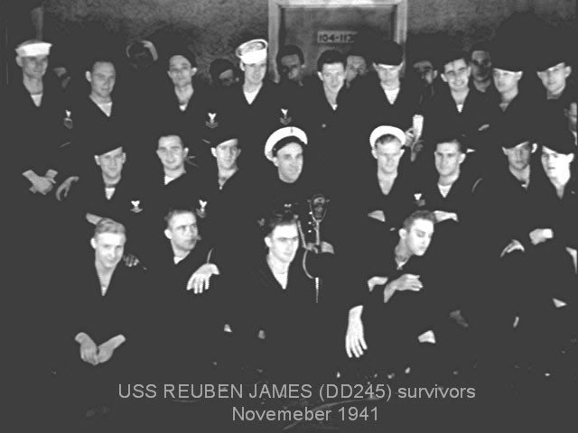 USS Reuben James DD-245 survivors