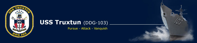 USS Truxtun DDG-103 banner