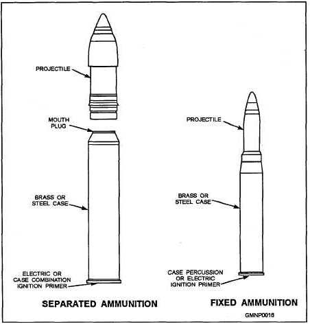 Cork mouth plug for separate-case ammunition