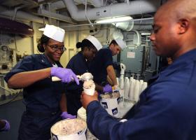 Navy ice cream