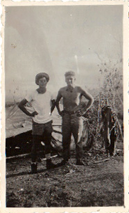 James Payton and his friend Bud West