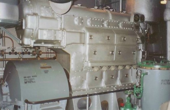 Fairbanks Morse engine and 100 KVA AC generator