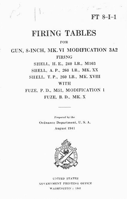 FT 8-I-1 Table of Contents p.1