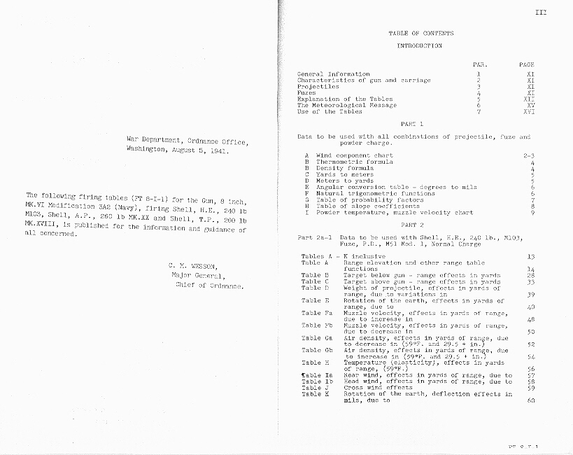 FT 8-I-1 Table of Contents pp.2-3